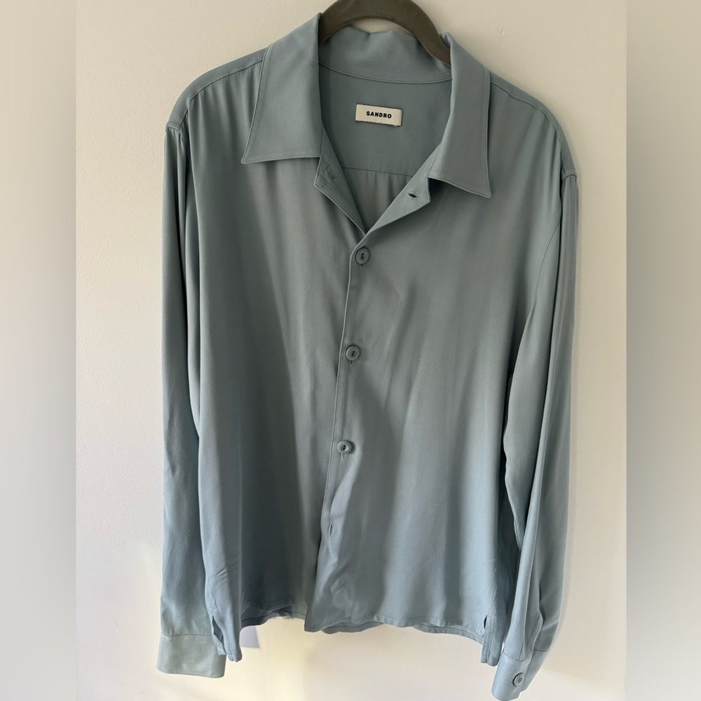 Sandro Silky Shirt